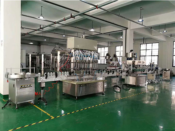 消毒液生产线设备星火实拍图