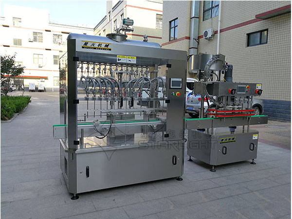 酱油醋灌装旋盖机设备