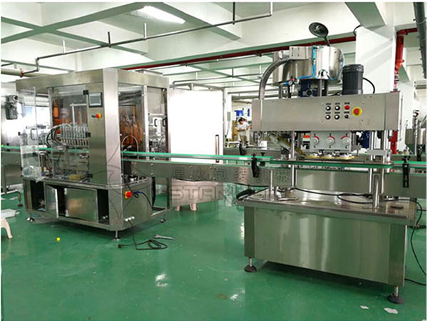 酱油醋灌装旋盖机设备