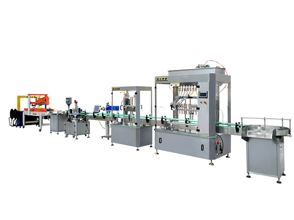 十二头小磨油灌装机生产线