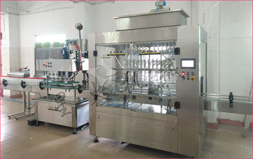灭害灵自动灌装生产线