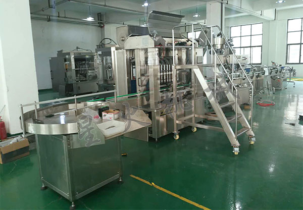 花生酱灌装生产线,自动化花生酱灌装生产流水线