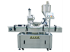 单头灌装旋盖机-膏体自动化灌装机