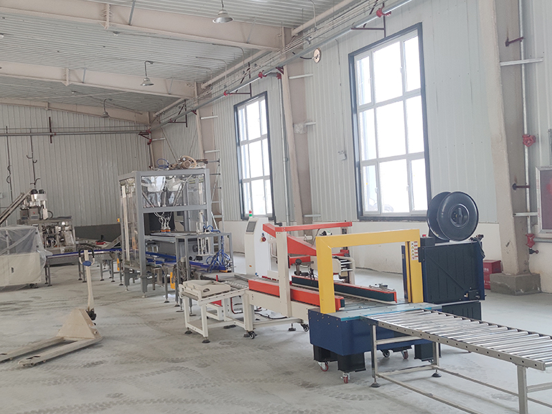 天津洗衣液灌装机厂家实地生产案例实拍