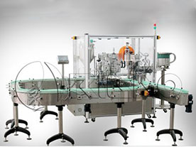 膏霜封膜自动灌装机