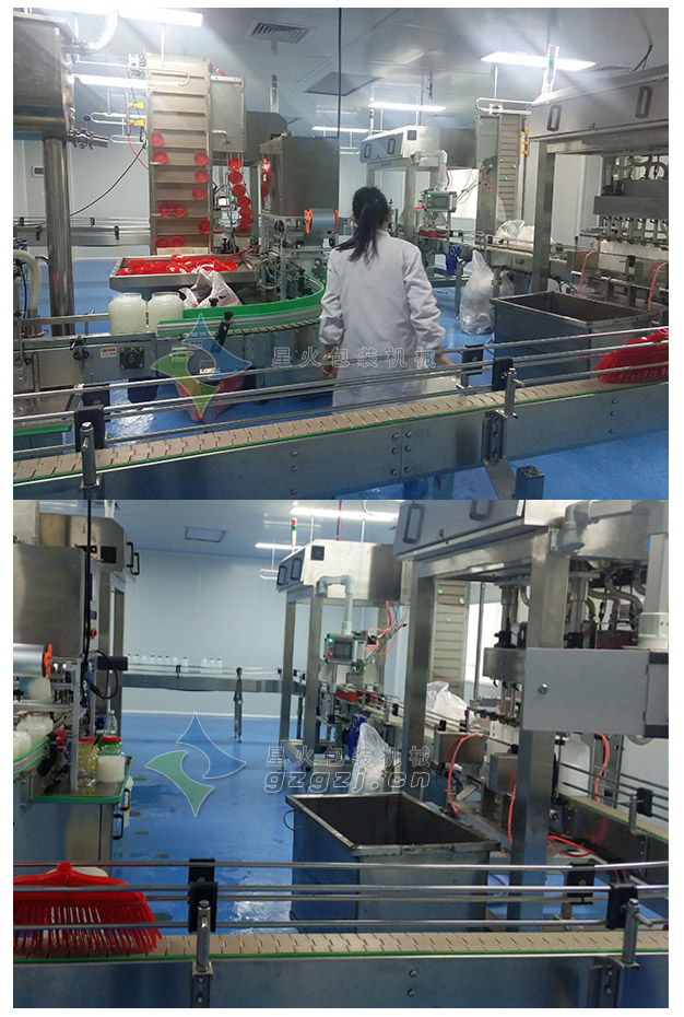 椰汁奶灌装生产线