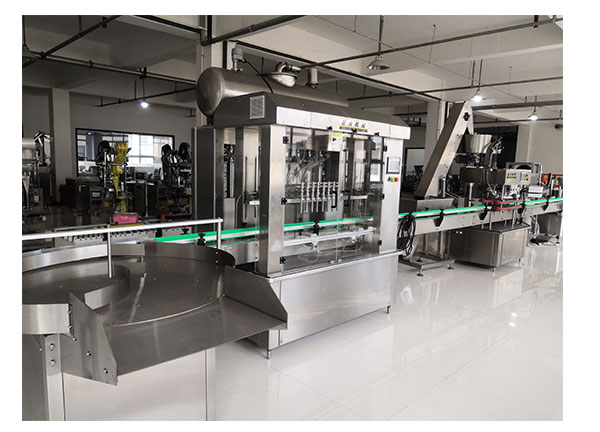 自动化食用油灌装生产线