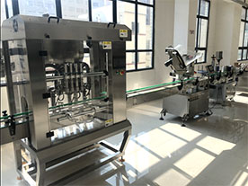 牛肉酱灌装真空旋盖生产线