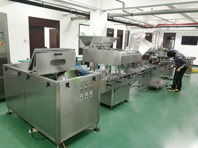 瓶装片剂胶囊罐装生产线