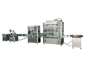 洗洁精灌装流水线设备